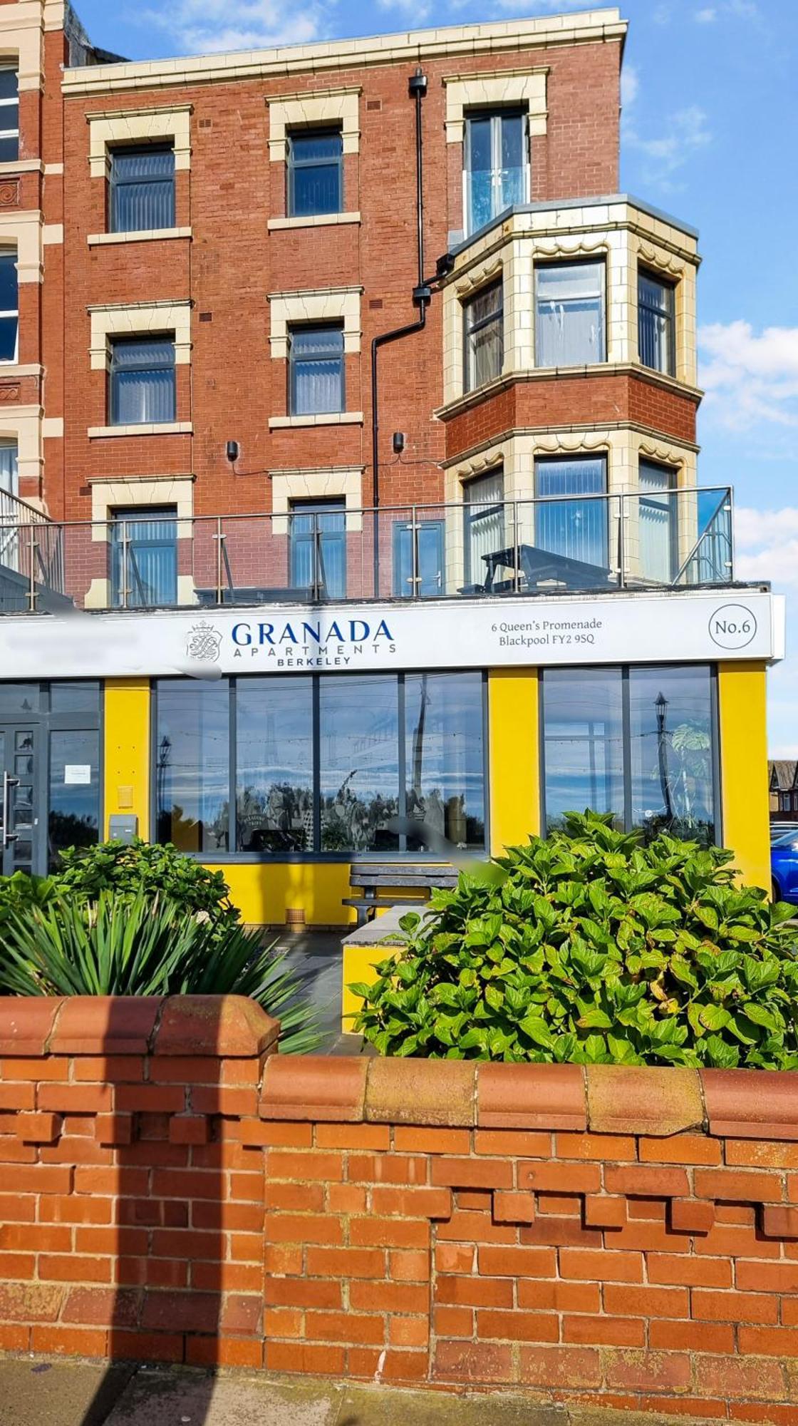 Granada Apartments Berkeley Blackpool Exterior foto